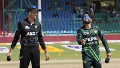 Pakistan Vs. New Zealand Cricket Match at Karachi