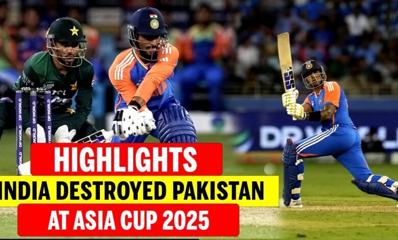 Pakistan vs India – Asia Cup 2025