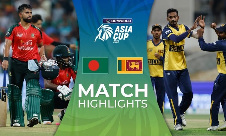 Sri Lanka vs Bangladesh – Asia Cup 2025