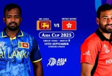 Sri Lanka vs Hong Kong