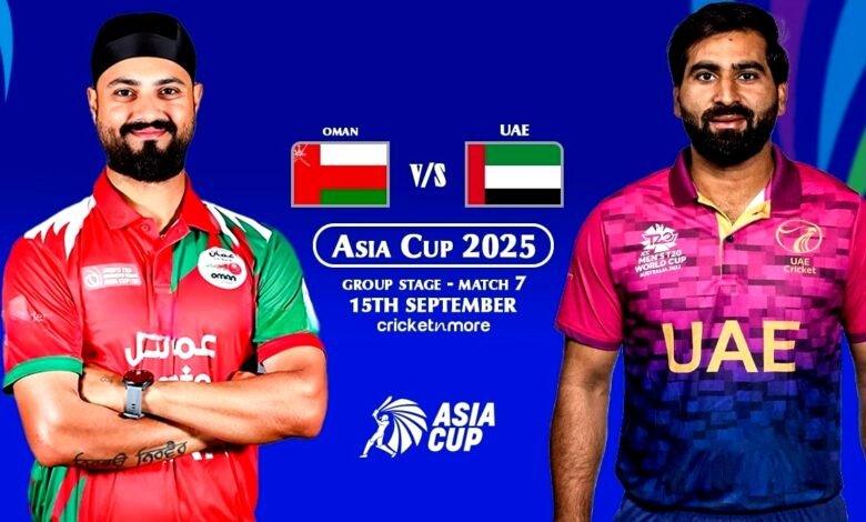 UAE vs Oman – Asia Cup 2025
